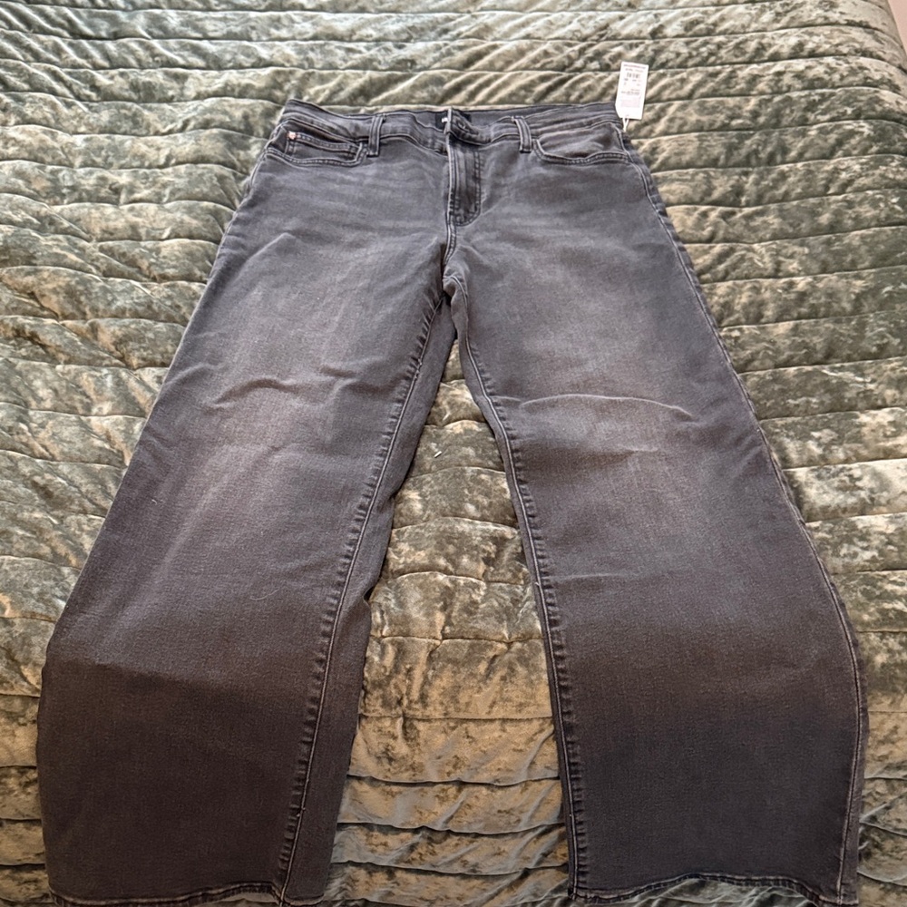 Hudson Jeans Relaxed Fit in Charcoal